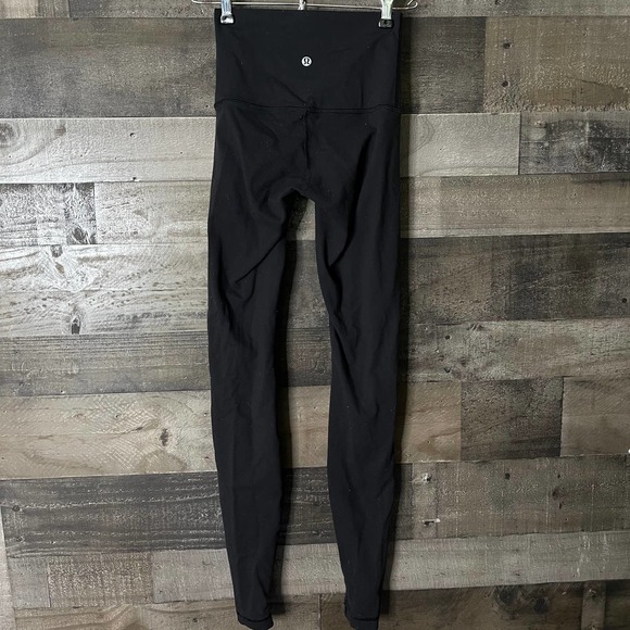 SOLD Lululemon High Rise Leggings 2 - Picture 4 of 7